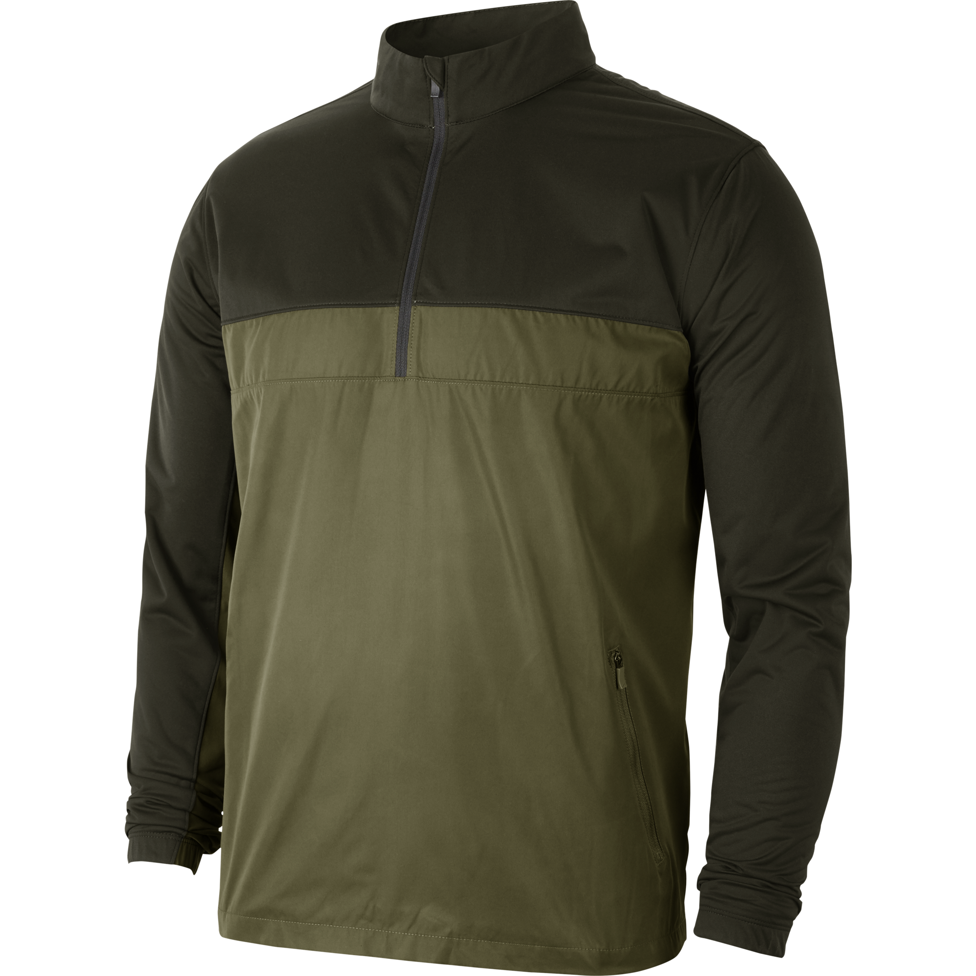 GREEN 'Shield Victory' 1/2-Zip Golf Jacket - MEN