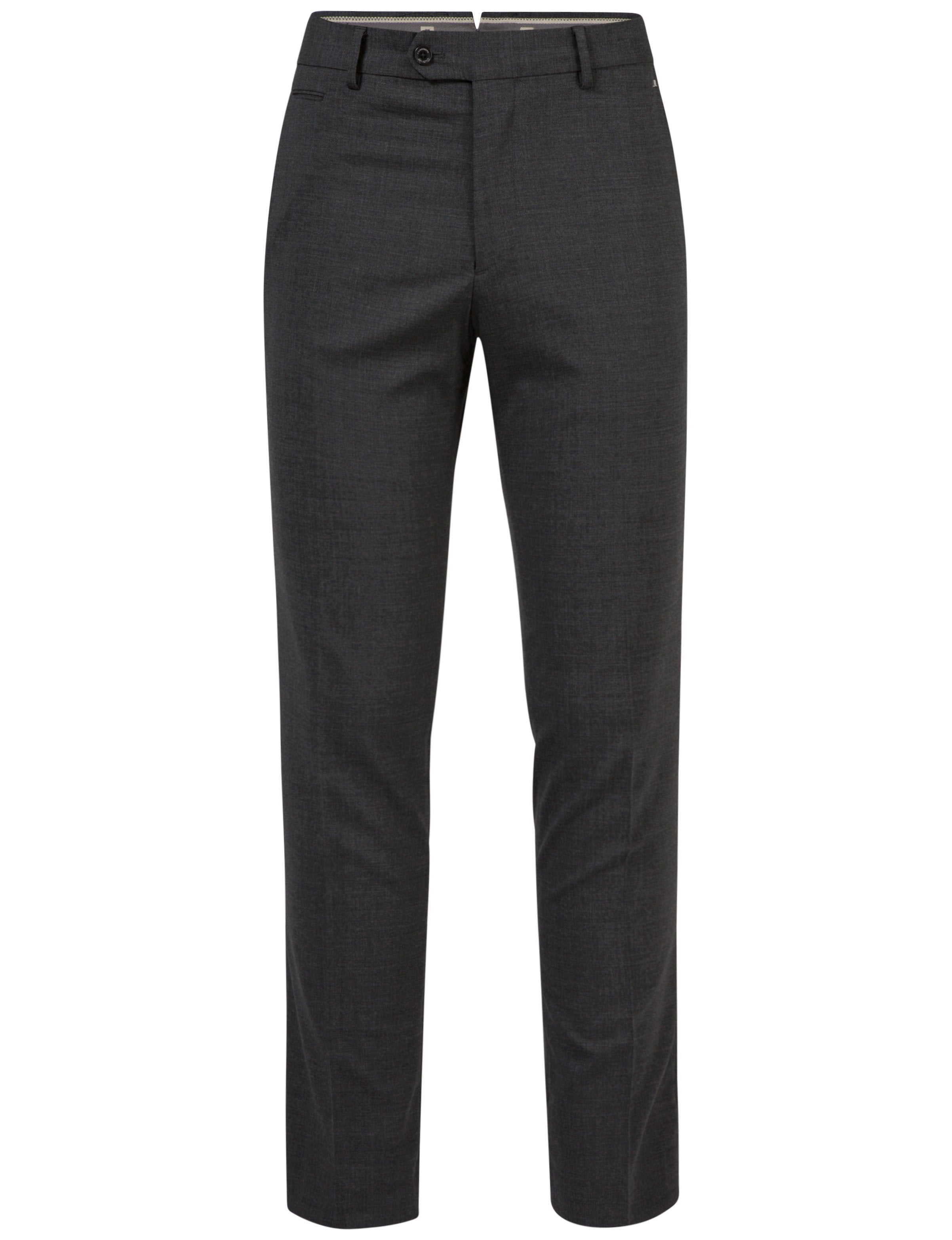 GREY JONAS STR WOOL PANT   -
