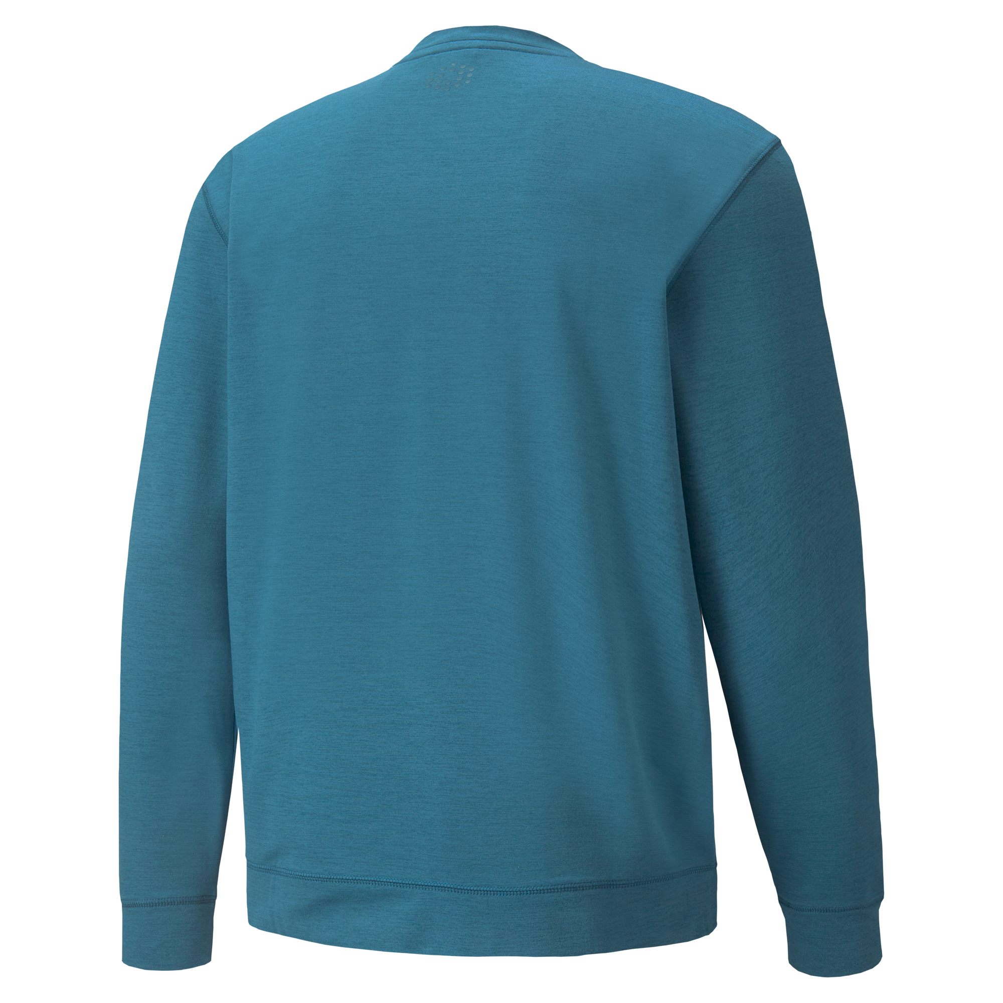 Coral Heather 'Cloudspun' Golf Crewneck