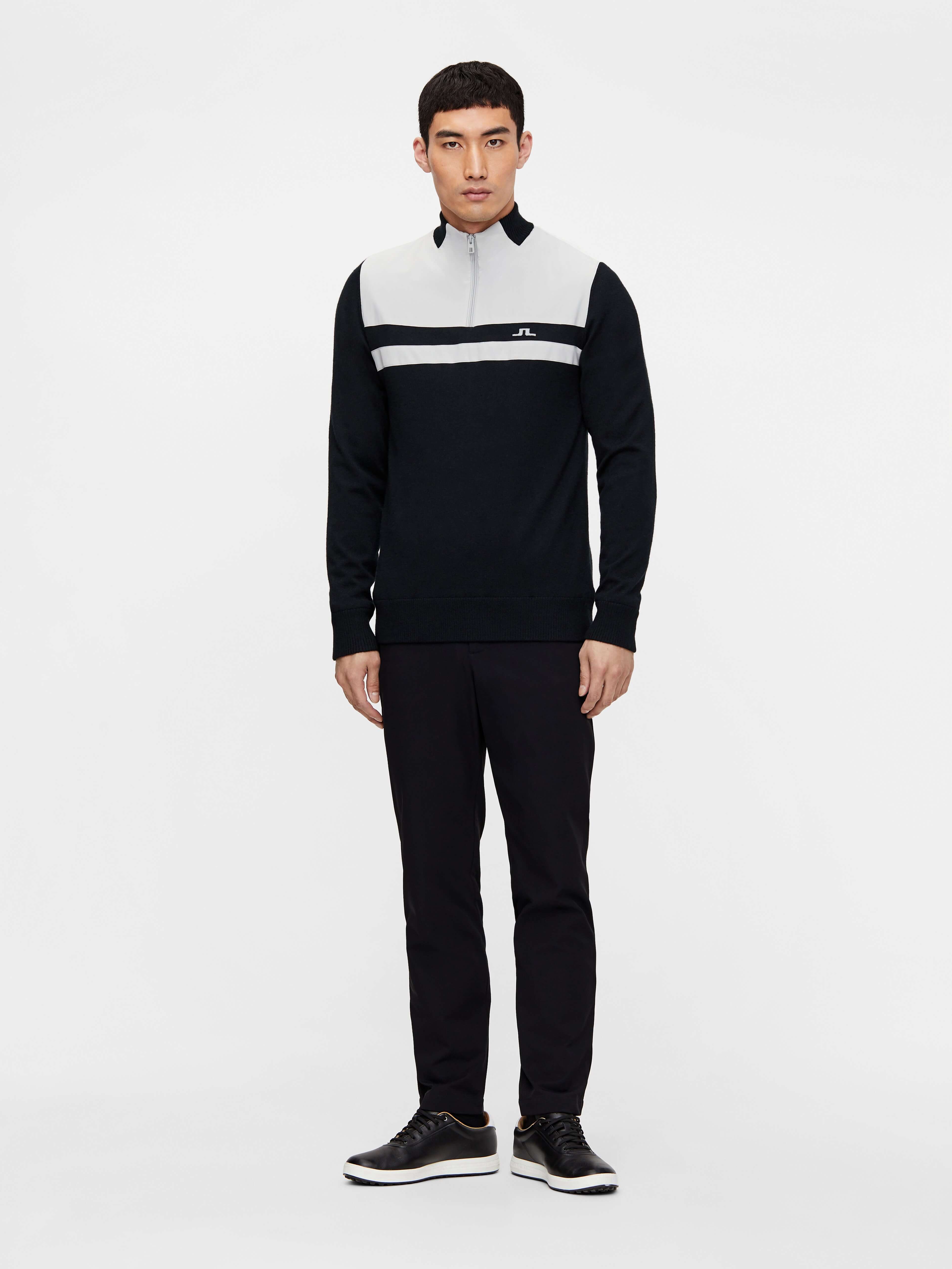 'Mathis' Windbreaker Golf Sweater/Heavy knit - MEN / AW20